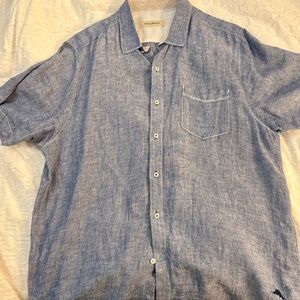 Tommy Bahama Light Blue Casual Button Down Shirt